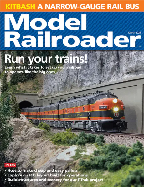 Bilde av Model Railroader, Mars 2025