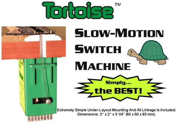 Hovedbilde Circuitron - Sporvekselmotor, Tortoise