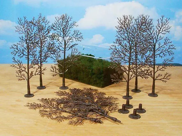 Hovedbilde Heki - Løvtrær 18cm, byggesett 10 stk