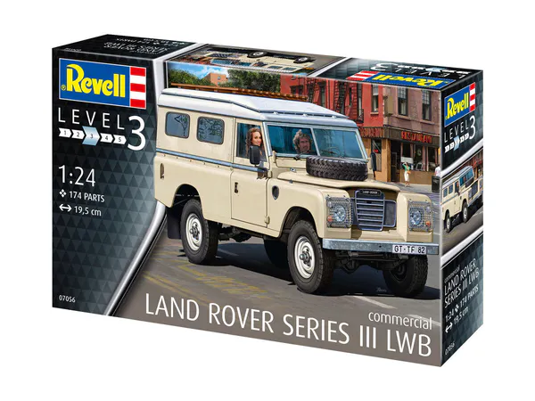 Hovedbilde Revell - 1/24 Land Rover serie III LWB