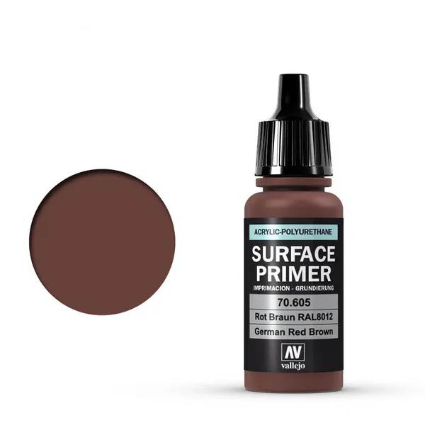 Hovedbilde Vallejo - Surface Primer, German Red Brown