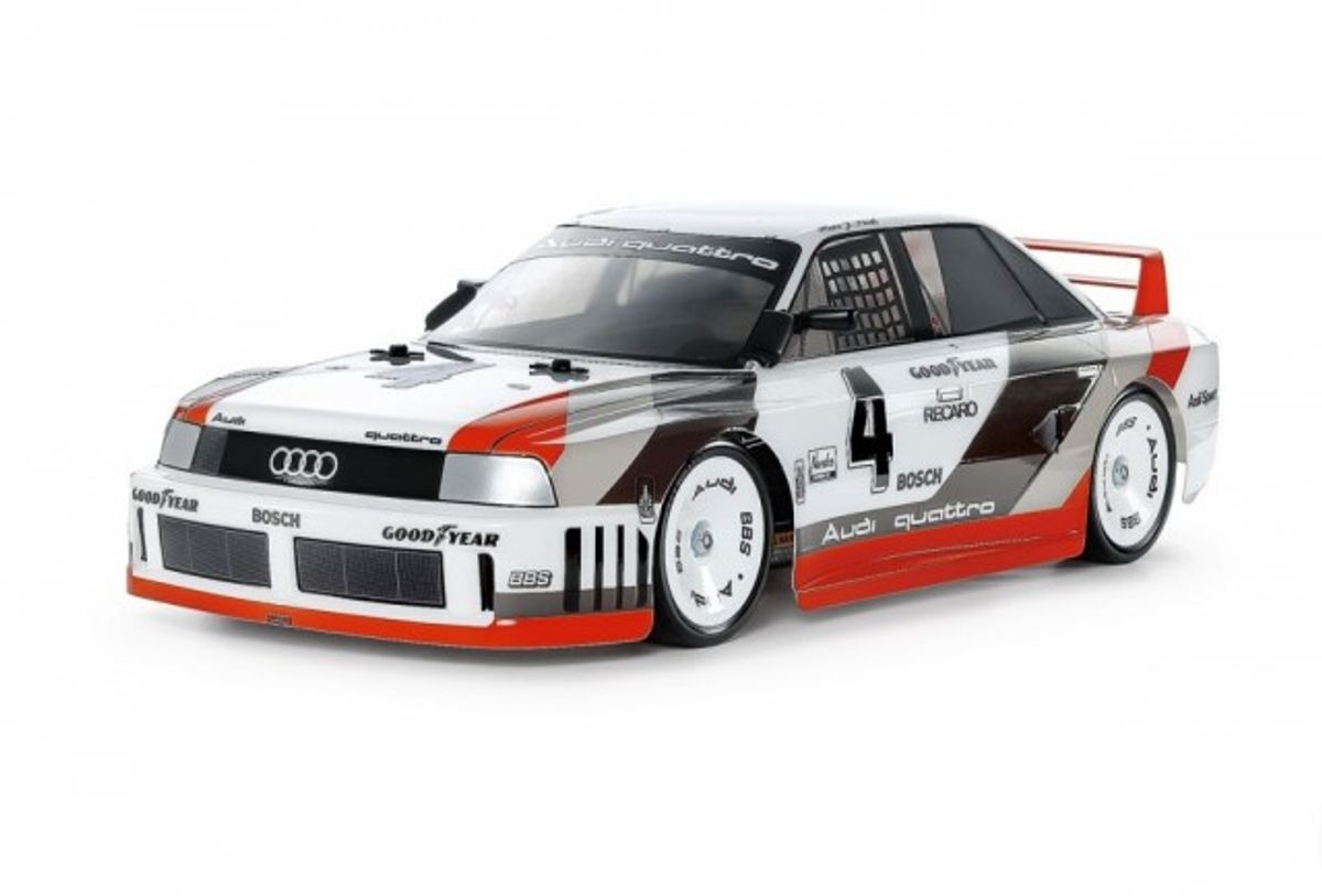 Tamiya - 1/10 Audi 90 Quattro Racing (TT-02), ferdigmalt