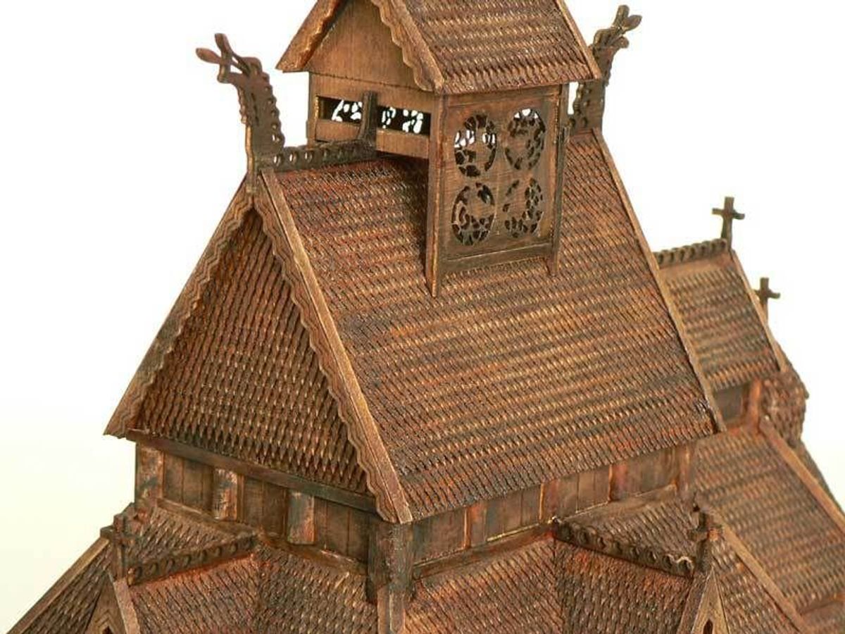 Gol stavkirke, trebyggesett