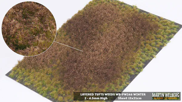 Hovedbilde Martin Welberg - Lagdelte gresstuster (ugress) 2–4 mm, tidlig vinter