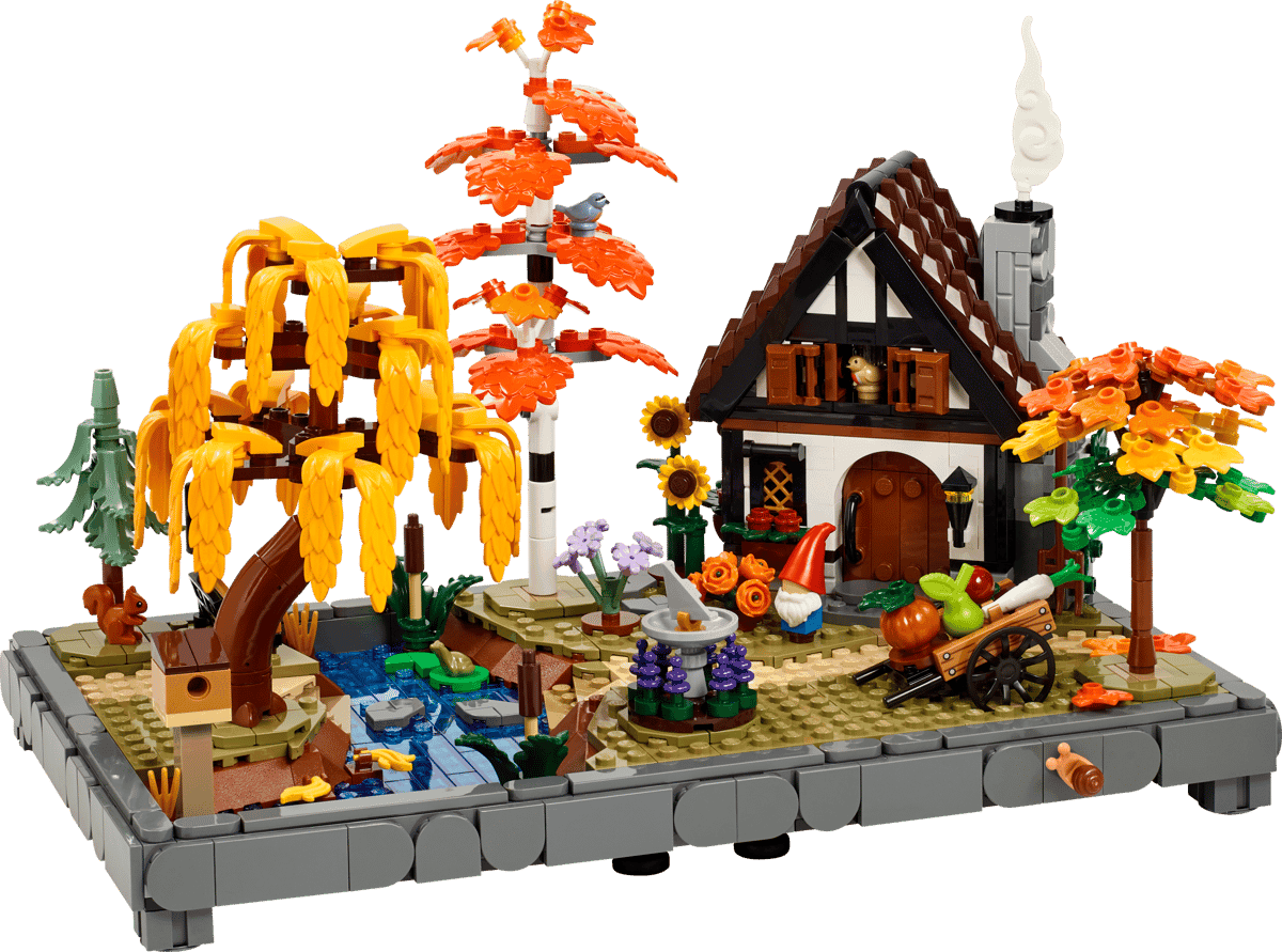 LEGO 11372 - Icons, høstlig hage med lite hus