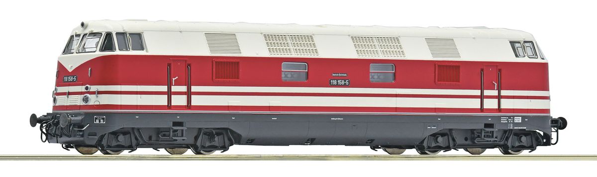Roco - DR Br118 158-5 diesellok, digital m lyd