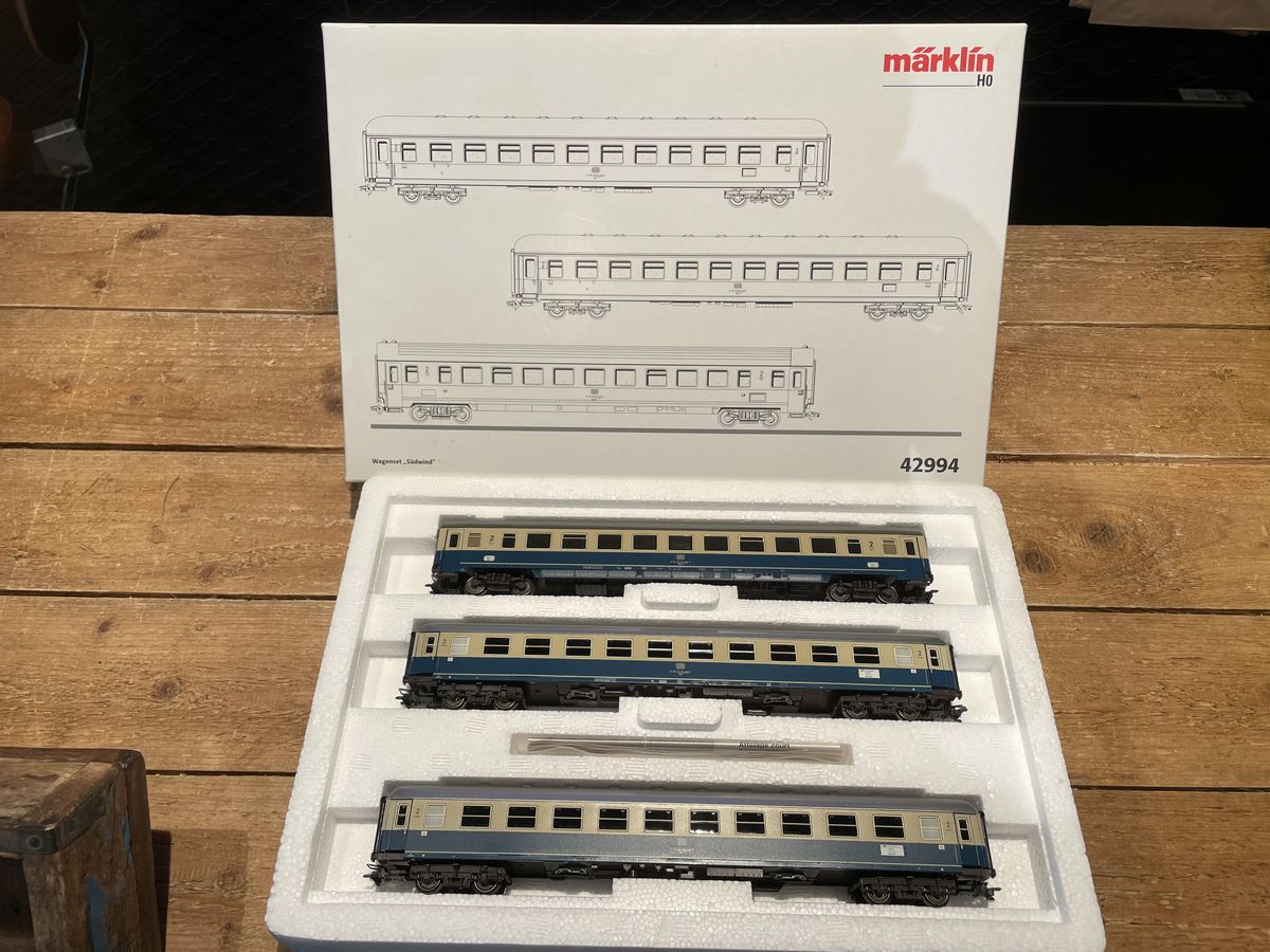 Bruktkroken - Märklin 42994 personvognsett
