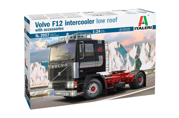 Hovedbilde Italeri - 1/24 Volvo F-12 Intercooler, m. tilbehør