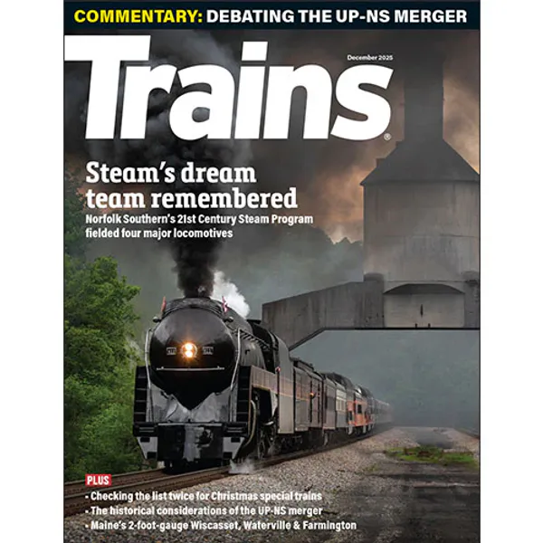 Hovedbilde Trains, Desember 2025