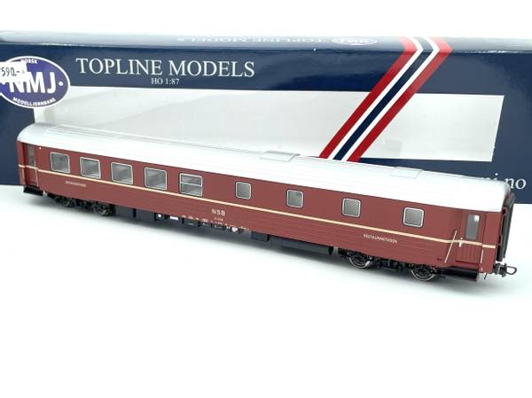 Hovedbilde Bruktkroken - NMJ Topline NSB R1 21259 spisevogn