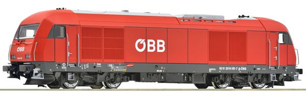 Hovedbilde Roco - ÖBB 1016 015-7 diesellok, DC digital m lyd
