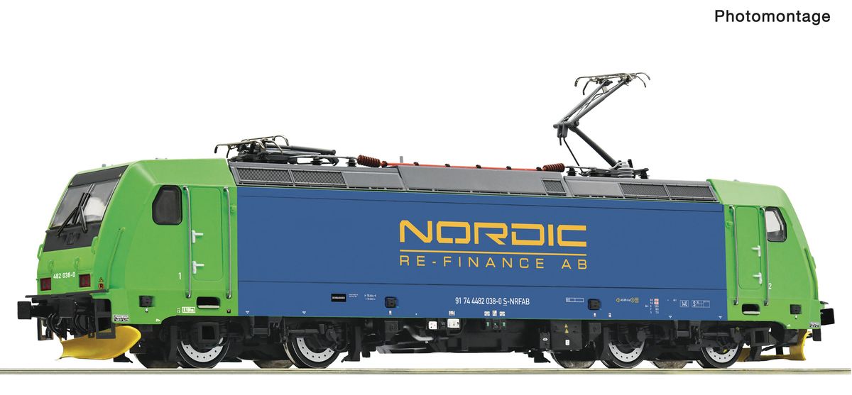 Roco - Nordic Re-Finance 482 038-0, AC digital m lyd (Märklin)