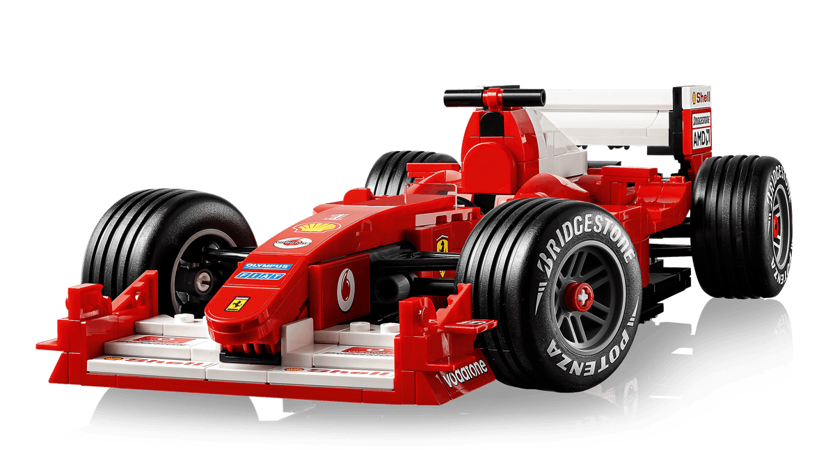 LEGO 11375 - Icons, Ferrari F2004 og Michael Schumacher