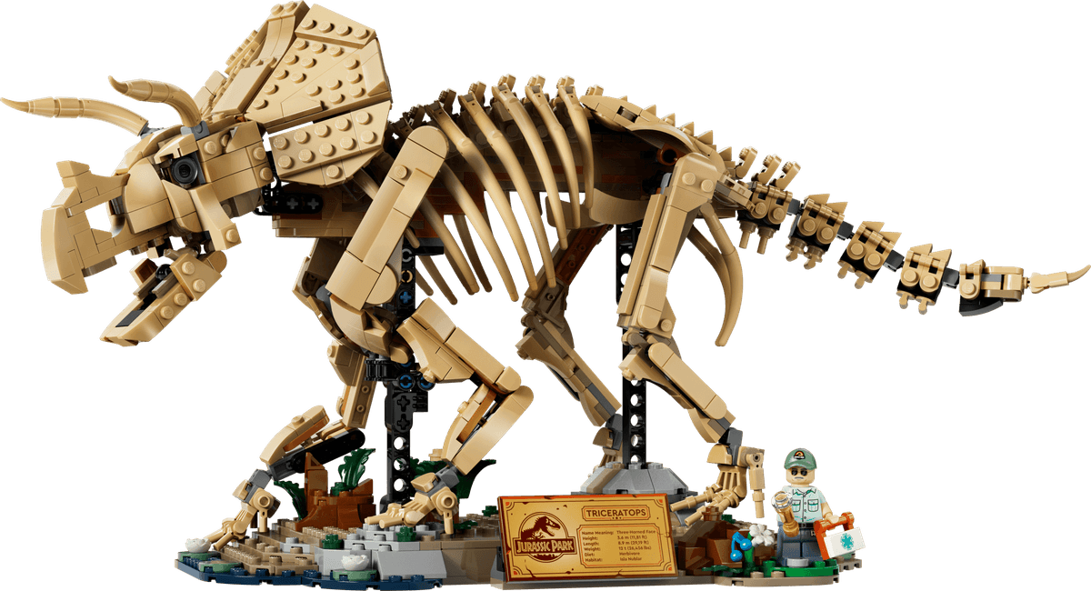 LEGO 77985 - Jurassic World™, Dinosaurfossiler: Triceratops