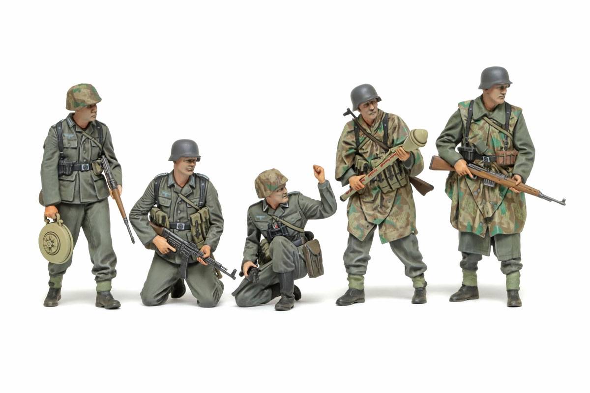 Tamiya - 1/35 Figurer, German Infantry set, WWII