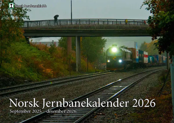 Hovedbilde Norsk Jernbanekalender 2025-2026