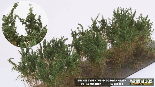 Hovedbilde Martin Welberg - Busker type C, Dark Green