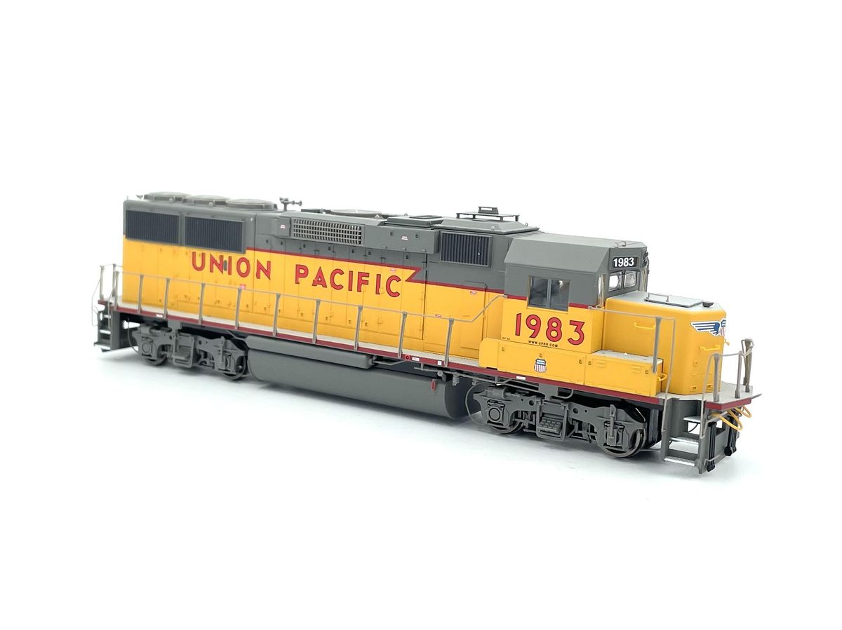 Bruktkroken - Proto 2000, Union Pacific GP60 #1983, DC analog