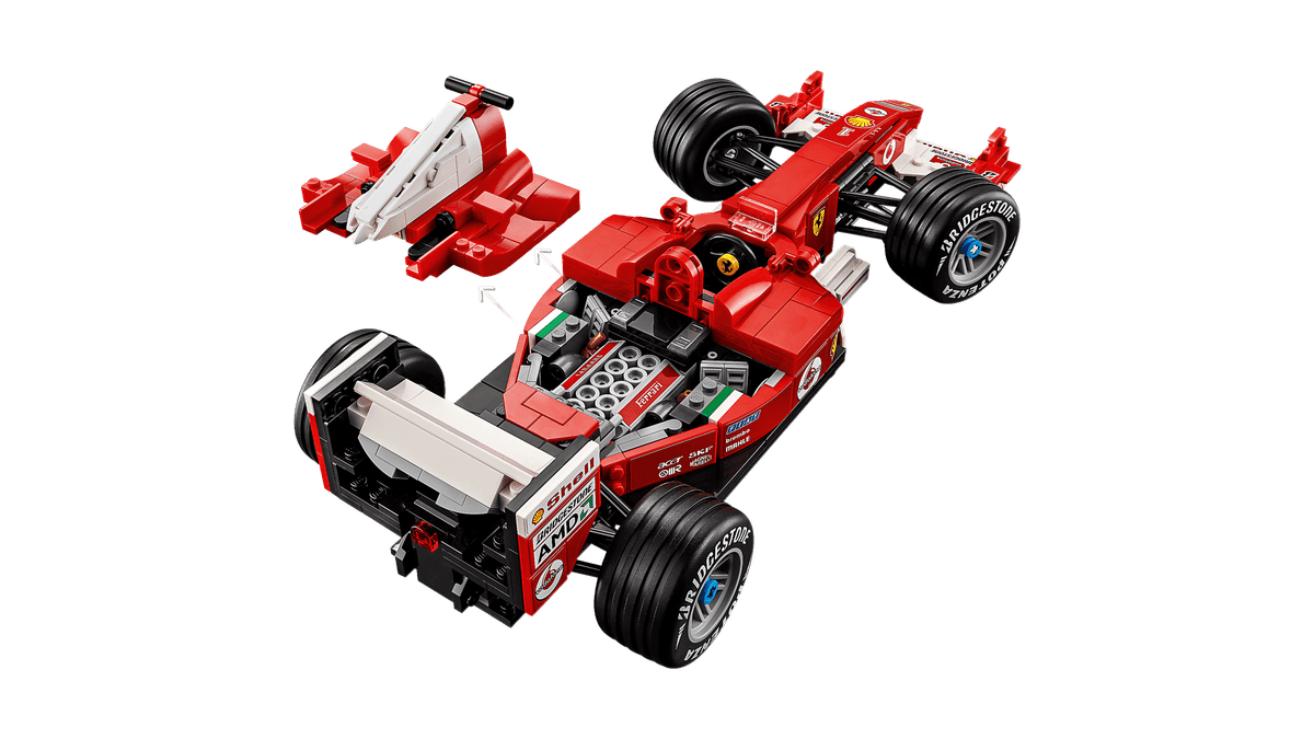 LEGO 11375 - Icons, Ferrari F2004 og Michael Schumacher