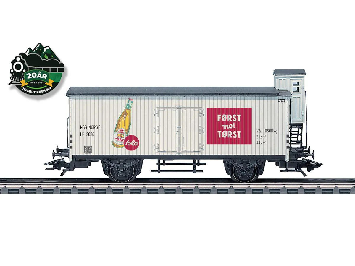 Märklin - NSB kjølevogn «Solo - først mot tørst»