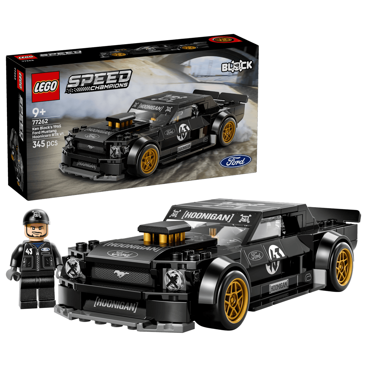 LEGO 77262 - Speed Champions, Ken Block '65 Ford Mustang Hoonicorn V1