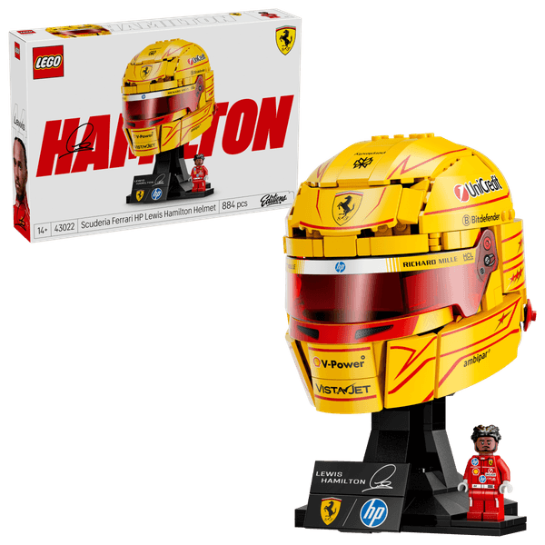 Hovedbilde LEGO Editions 43022 - Scuderia Ferrari HP Lewis Hamilton hjelm
