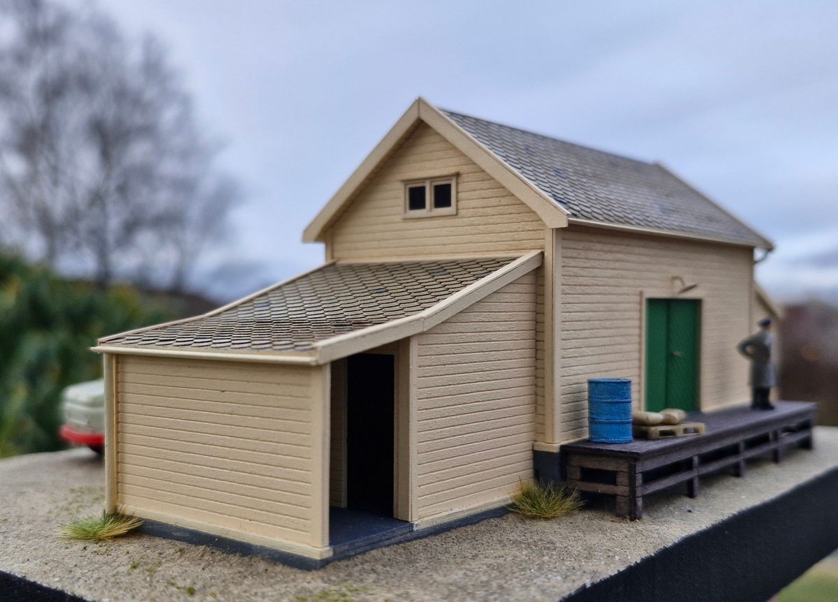 Modellbygg - Haukeland godshus