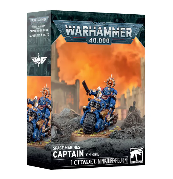 Hovedbilde Warhammer 40k - Space Marines: Captain on Bike