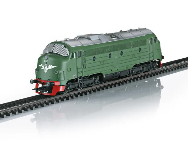 Hovedbilde Märklin - NSB Di3.613 grønn, digital med lyd