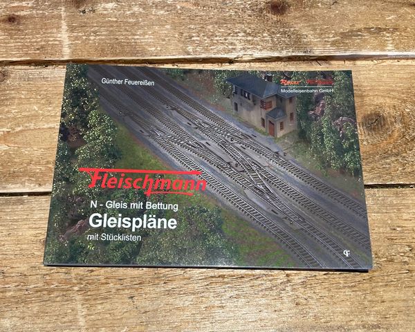 Hovedbilde Fleischmann N-skala - Sporplansbok