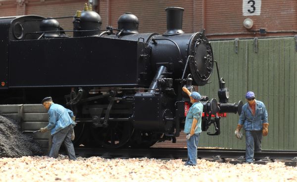 Hovedbilde Artitec - Figursett, lokstallspersonell