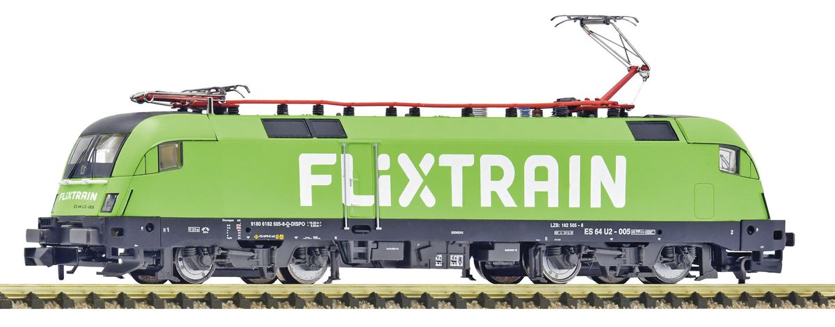Fleischmann N-skala - Flixtrain Br182 505-8, digital med lyd