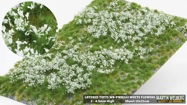 Hovedbilde Martin Welberg - Gresstuster, Flowers White