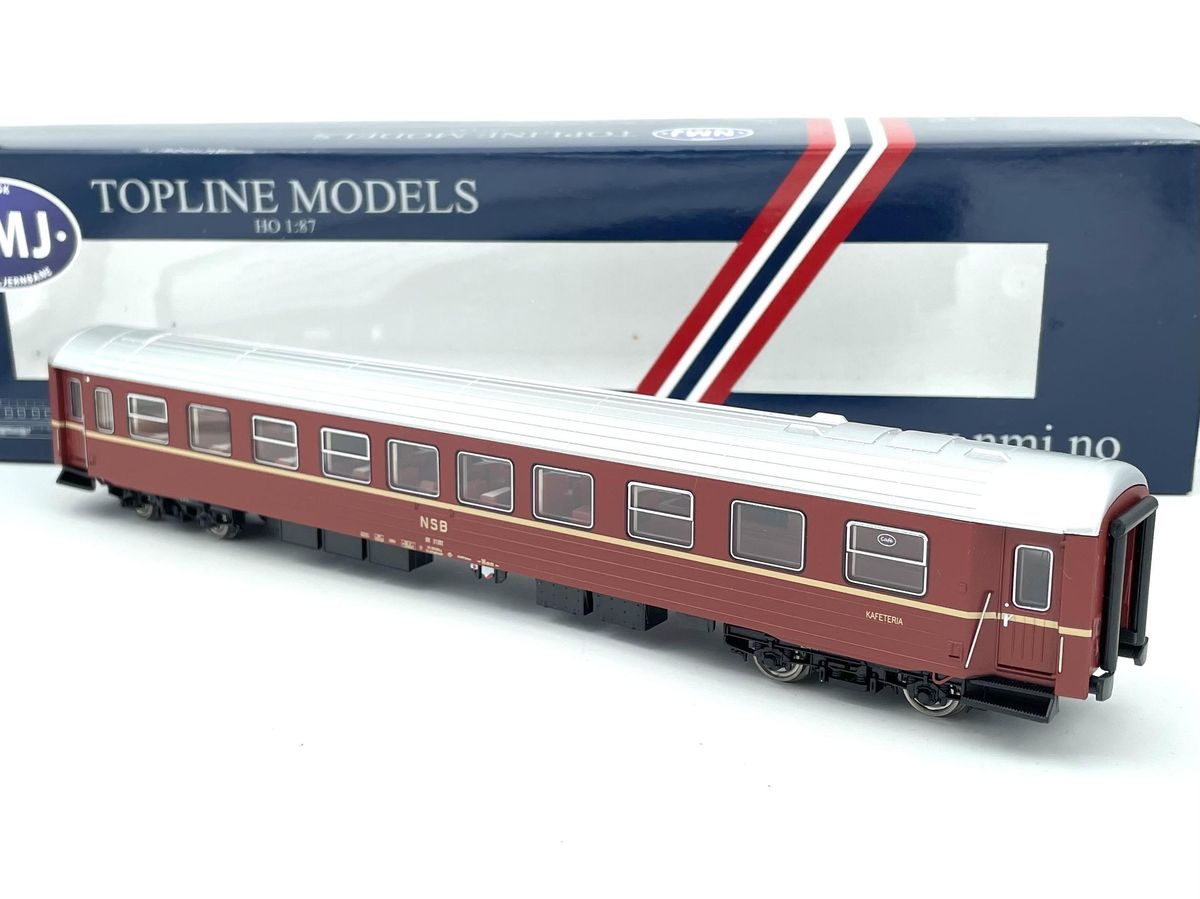 Bruktkroken - NMJ Topline NSB BR 21202 kafeteriavogn
