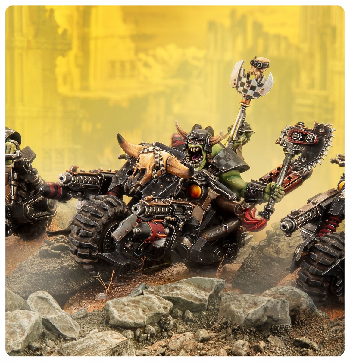 Warhammer 40K - ORKS: WARBIKERS