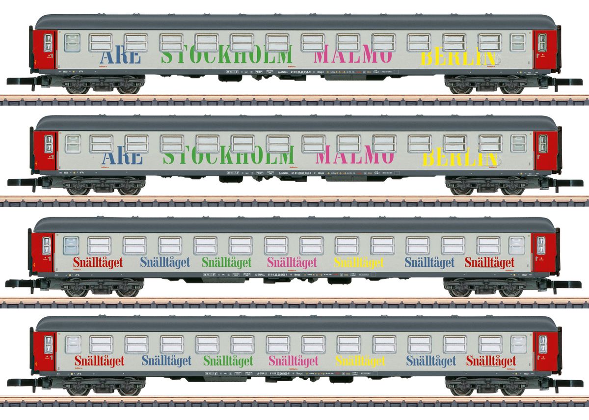 Märklin Z-skala - Personvognsett 