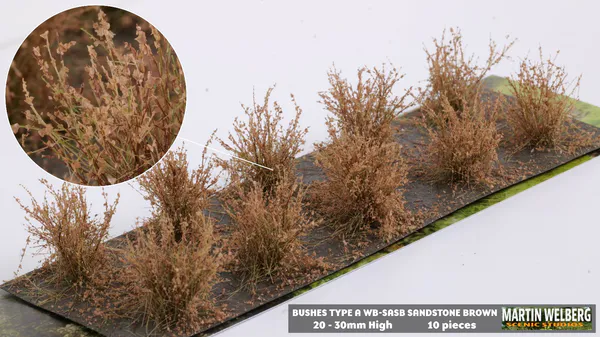 Hovedbilde Martin Welberg - Busker type A, Sandstone Brown