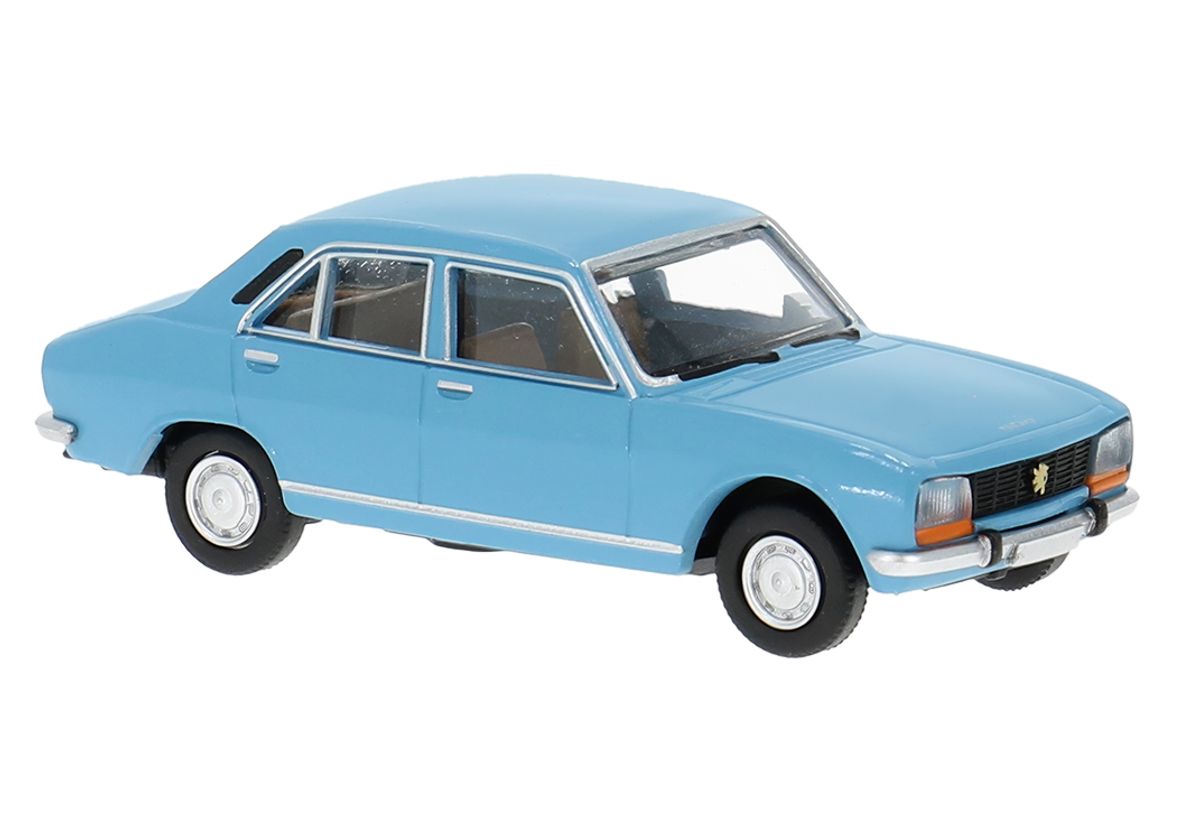 Brekina - Peugeot 504, lyseblå