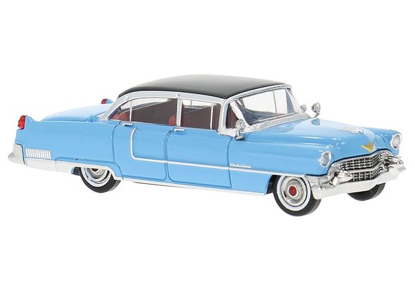 Hovedbilde Brekina - Cadillac Fleetwood, blå/svart