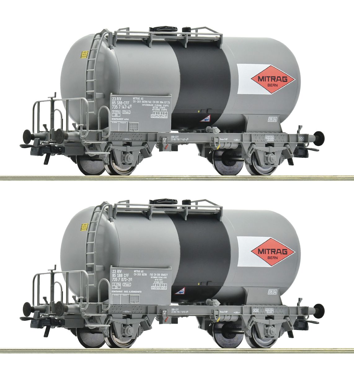 Roco - SBB tankvognsett, 