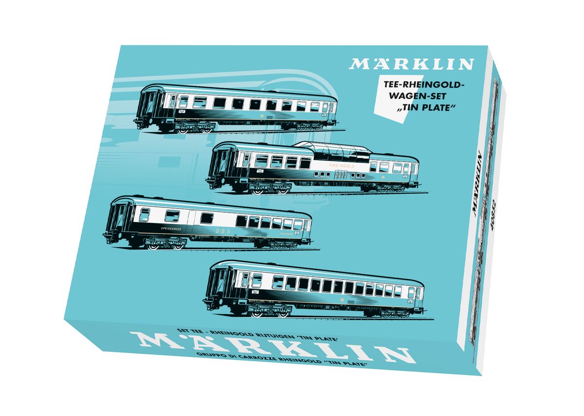 Märklin - DB Rheingold sett, 
