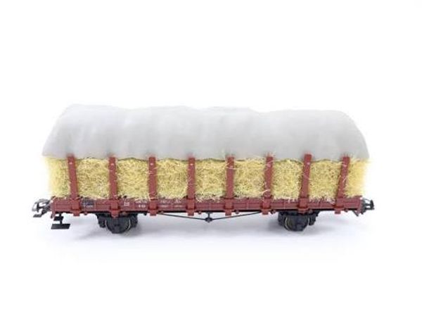 Hovedbilde Bruktkroken - Märklin 46365 stakevogn med last