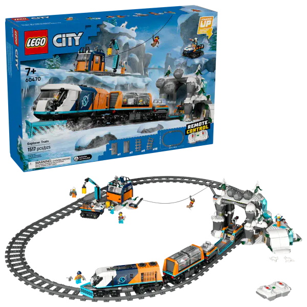 Hovedbilde LEGO 60470 - City, Polarakspedisjonens ekspresstog