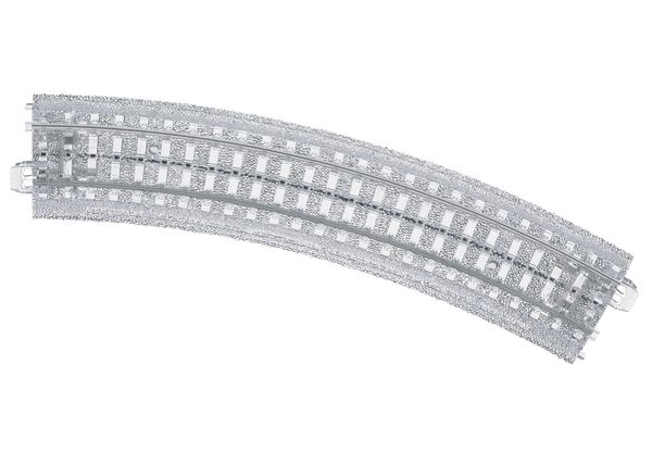 Hovedbilde Märklin - Transparent C-skinne, buet skinne R1